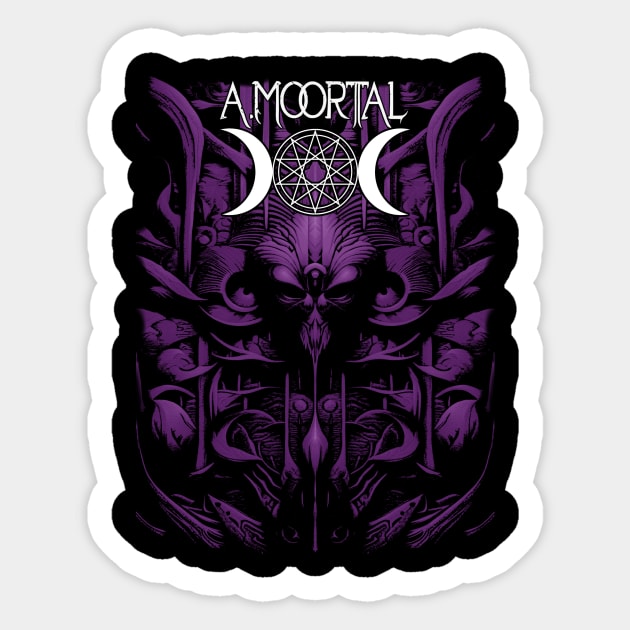 A.Moortal Moon Sticker by a.moortal